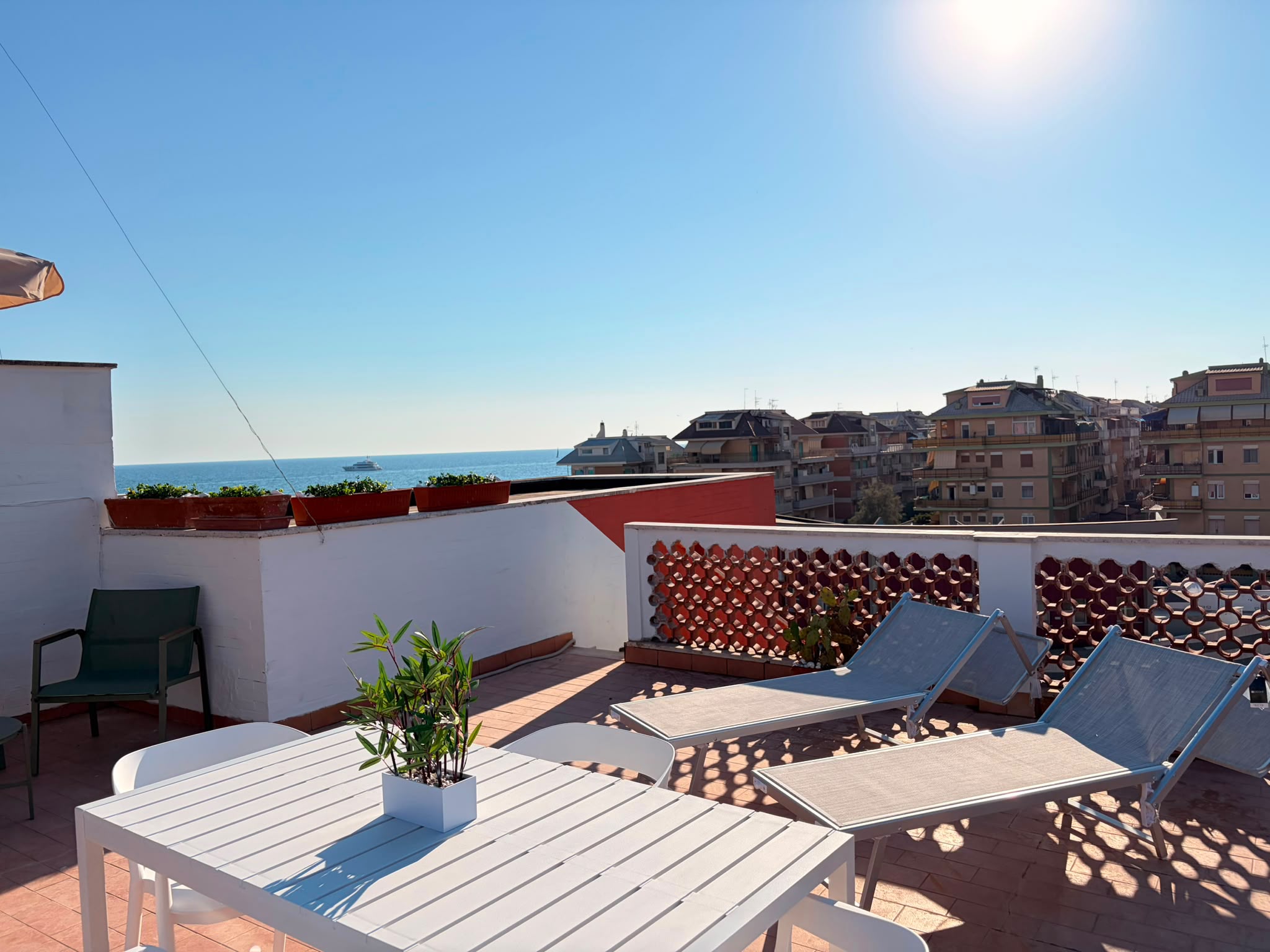 Terrazza vista mare di Mare di Roma 3
